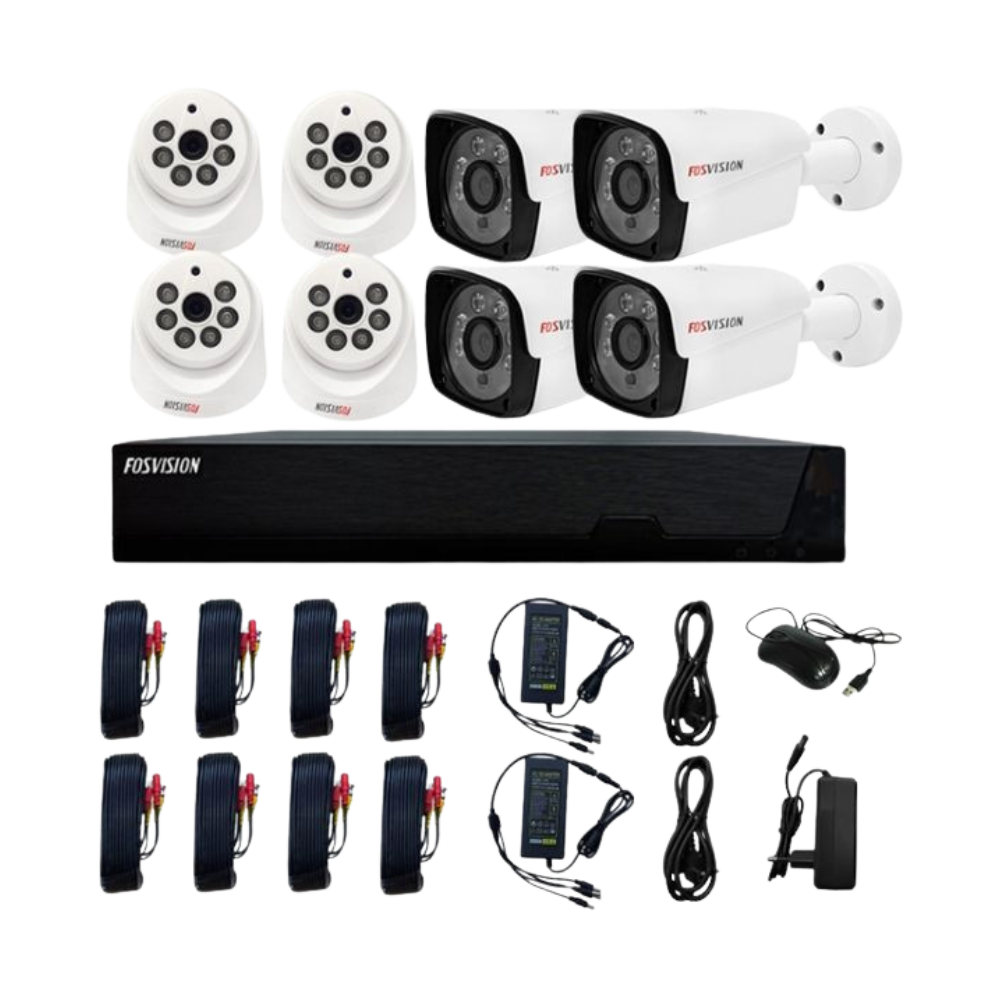 Kit caméra fosvision 8 caméras