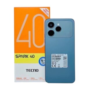 Tecno Spark 40 128 giga Ram 4 Go Tecno Spark giga Ram Go Bleu