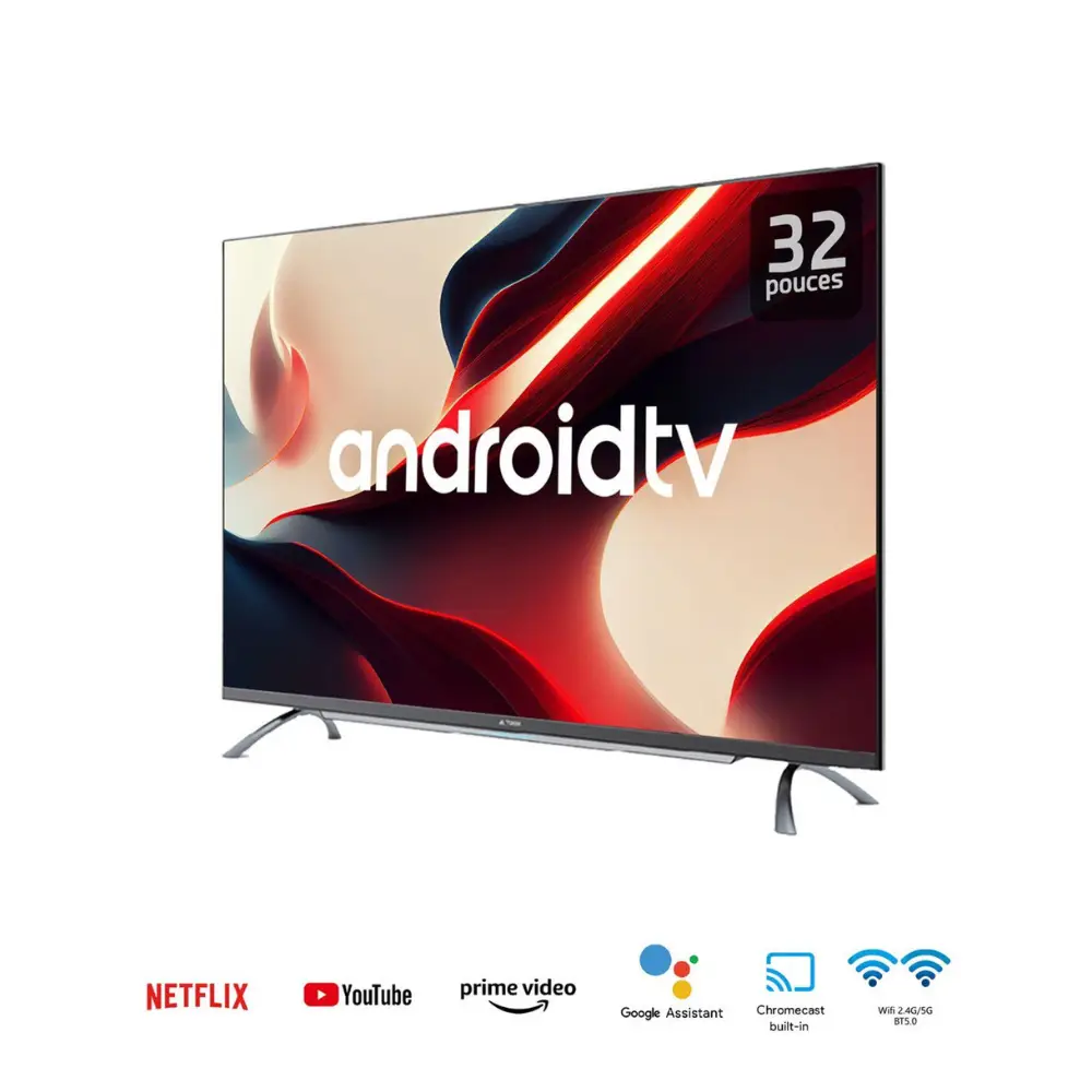 Téléviseur ASTECH 32 Smart TV WiFi intégré Téléviseur ASTECH Smart TV WiFi intégré