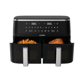 Friteuse à air Astech 10L Double Compartiment Noir