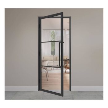 Porte vitrée coupe-feu 100 x 230 cm – Design moderne